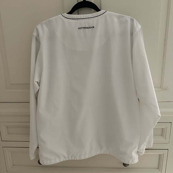 Cutter & Buck White Ladies Panthers pullover jacket - Picture 5 of 6